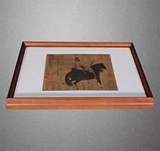 成都市书画装裱配框服务案例